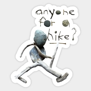 DRIFTWOOD & Rocks HIKER1 Sticker